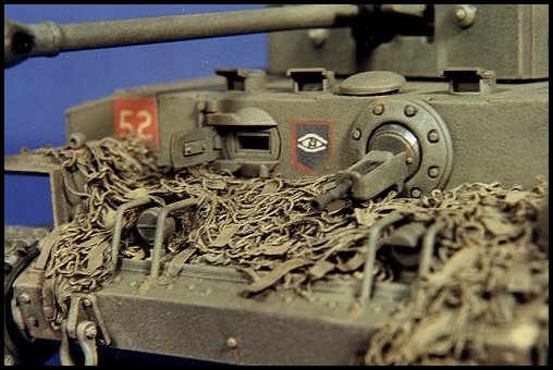 Cromwell Mk. IV front hull closeup