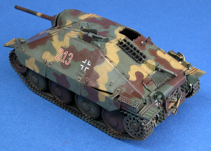 Maquette  Jagdpanzer  HETZER 1/48 BANDAI NEUF en Boite GERMAN PANZERTRUPPE n° 9 