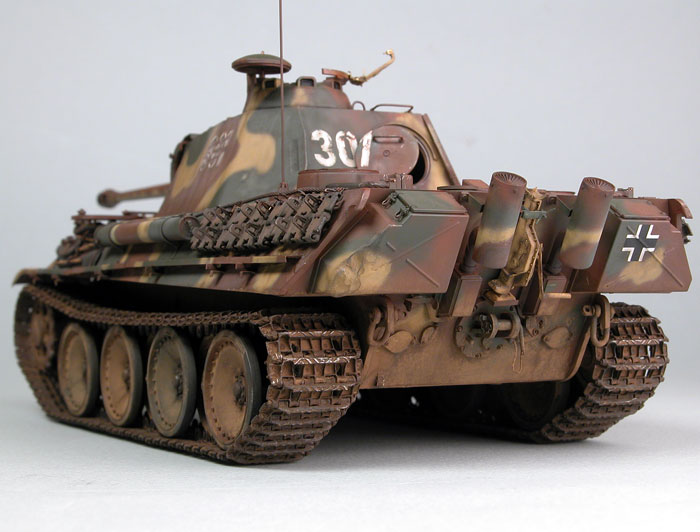 Ausf.G late model Grilles for german tank Sd.Kfz.171 Panther 1:35 ABER 35 G14 