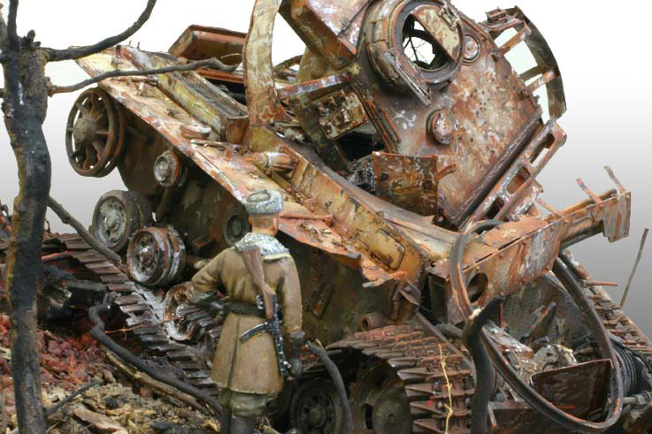 Shigeyuki Mizuno's Panzer III Ausf.L (destroyed)