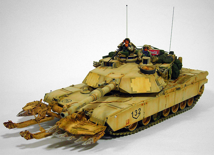 M1A2 SEP by David Porter (Dragon + Tamiya 1/35)