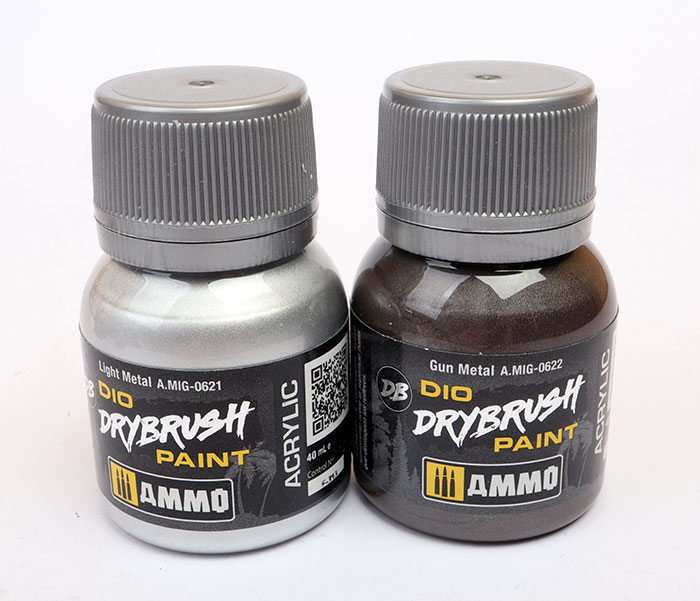 AMMO by MIG Brushes - 4 AMMO Drybrush Technical Brush