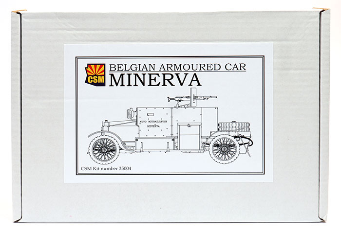 1:35 Copper State Models #35004 Minerva Armoured car WW I plastic kit 