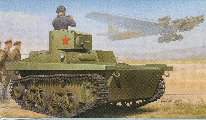 Hobby Boss 1/35 Russian T-40s Light Tank #83826