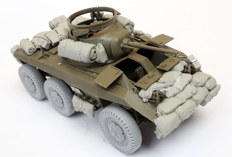 Tamiya 1:35 US M8 Light Armoured Car