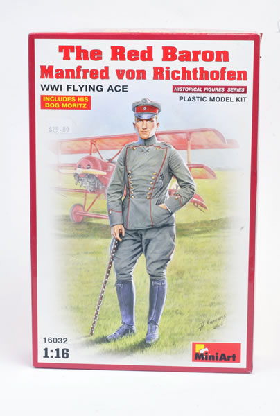 WWI Flyi 1:16 Scale model kit MiniArt 16032 Red Baron Manfred von Richthofen 