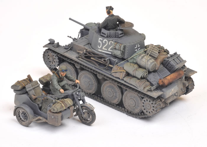 Ausf E/F 1:48 Military Model Kit TAMIYA 32583 Panzer 38 t 