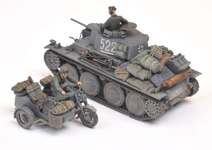 1/48 Tamiya German Panzer 38 (t) Ausf. E/F 