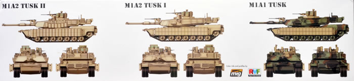 Ryefield Model Kit No Rm 5004 M1a1 Tusk M1a2 Sep Abrams Tusk 1 M1a2 Sep Abrams Tusk Ii Review By Brett Green