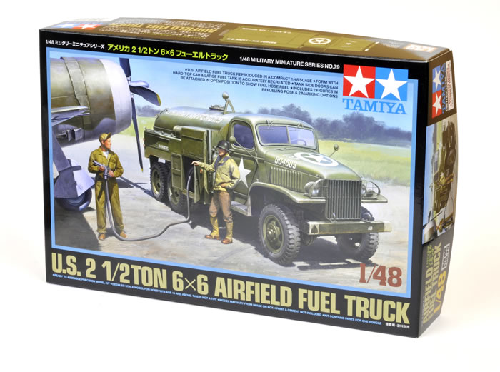Tamiya 1/48 scale U.S. 2 1/2 Ton 6x6 Airfield Fuel Truck Review by 