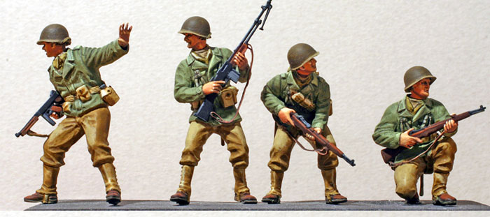 TAMIYA 32513 WWII US Army Infantry GI Set militaire 1:48 Modèle Kit