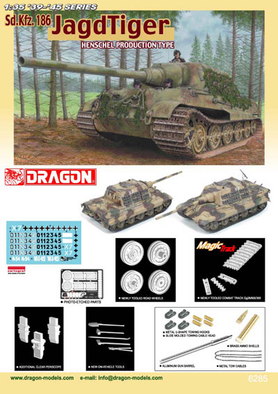 missing-lynx.com - Reviews - Dragon Sd.Kfz.186 JagdTiger Henschel