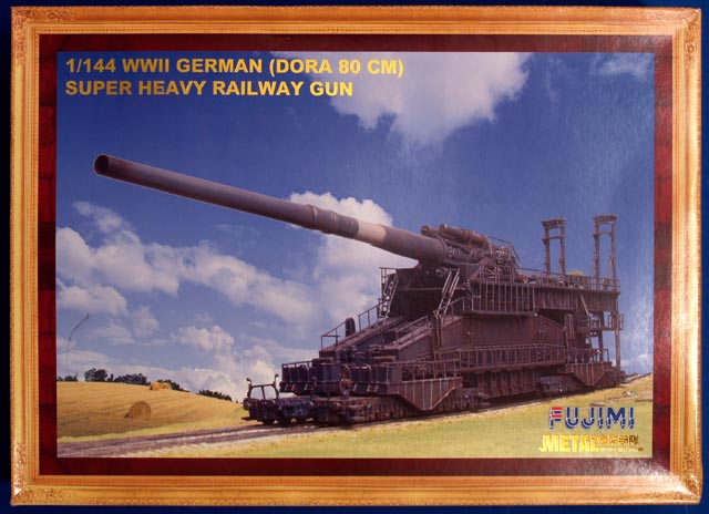 German Tank Dora Railway Gun WWII Model Kit Schwerer Gustav Building kit 