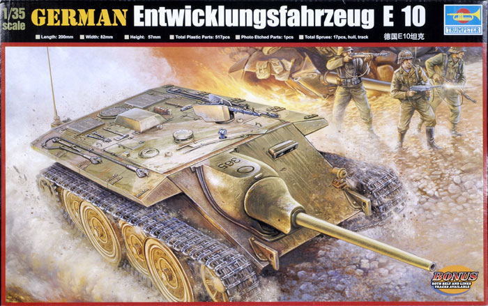Trumpeter 1/35 00385 German E-10 Tank