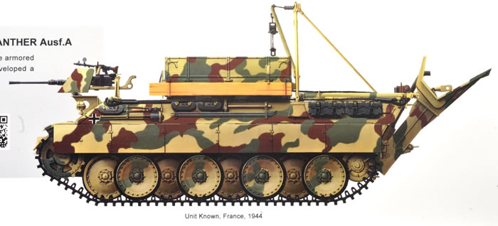 thumbnail interactive-video image 1 of Meng Model 1/35 SS-015 German BergePanther Ausf.A Tank Kit WWII 1 of 4