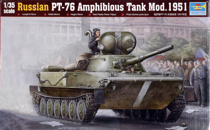 PT-76 - Amphibious Tank - Sticker Pack