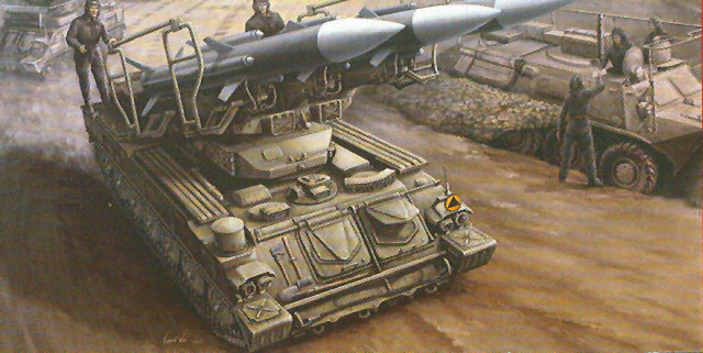 1/72 Diecast Tank Russian SA-6 Gainful Anti-Aircraft Defense Missile Soviet Army