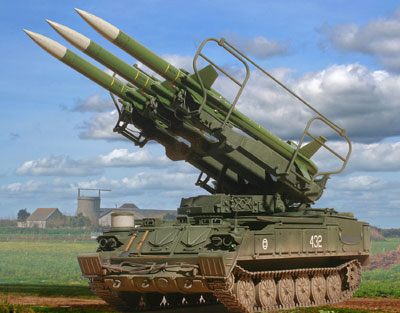 Für 1/35 Trompeter 00361 Russische SAM-6 Flugabwehr Rakete Militär DIY Modell DE