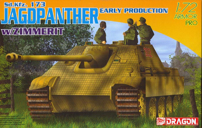 Late Flyhawk 1/72 FH-72004 Photo-Etched for WWII German Sd.Kfz.173 Jagdpanther